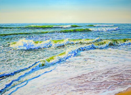 Sea. Serenity 3 von Iryna Kastsova, Malerei kaufen auf Singulart