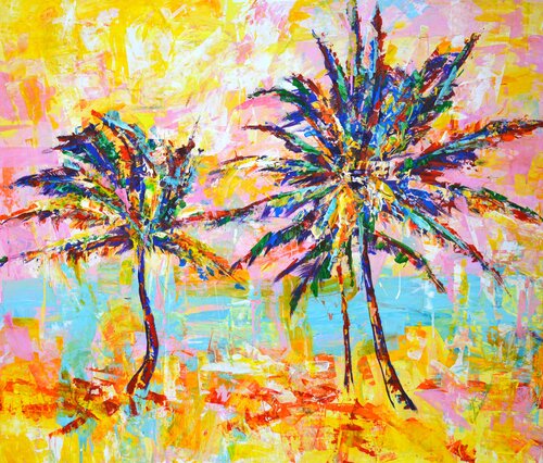 Sunny summer di Iryna Kastsova, Pittura in vendita su Singulart