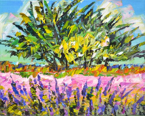 Trees of California by Iryna Kastsova, Painting for Sale on Singulart