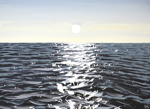Light on the water 44 di Iryna Kastsova, Pittura in vendita su Singulart