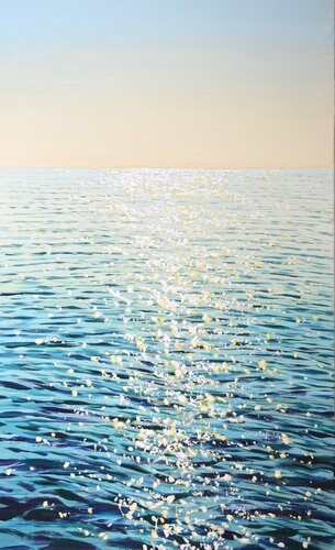 Light on water 11 von Iryna Kastsova, Malerei kaufen auf Singulart