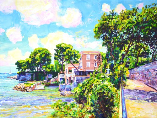 Saint-Jean-Cap-Ferrat 2 di Iryna Kastsova, Pittura in vendita su Singulart