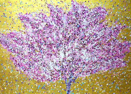 Sakura in bloom 6 von Iryna Kastsova, Malerei kaufen auf Singulart