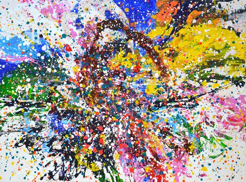 Abstraction. Dance 2 di Iryna Kastsova, Pittura in vendita su Singulart