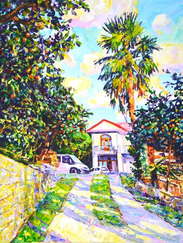 Road to home. Batumi di Iryna Kastsova, Pittura in vendita su Singulart