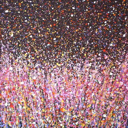 Expression with pink. van Iryna Kastsova, Schilderij te koop op Singulart