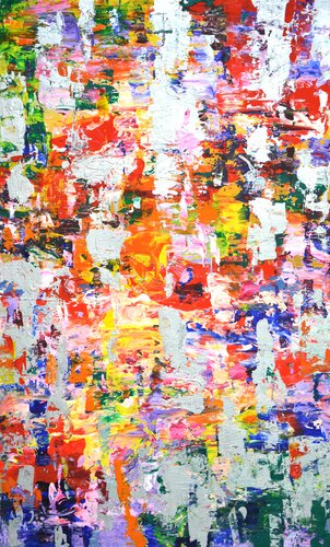 Expression with silver 15 di Iryna Kastsova, Pittura in vendita su Singulart