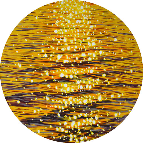 Glare on the water 20. von Iryna Kastsova, Malerei kaufen auf Singulart