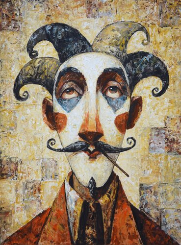 Harlequin 2 di Iryna Kastsova, Pittura in vendita su Singulart