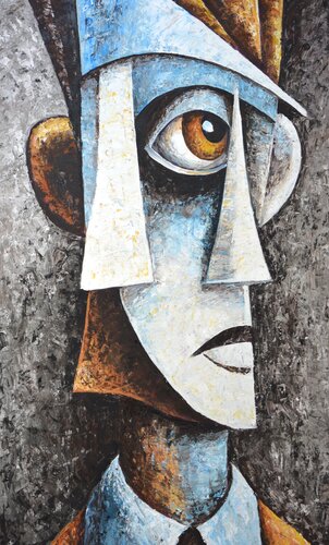 All-Seeing Eye di Iryna Kastsova, Pittura in vendita su Singulart