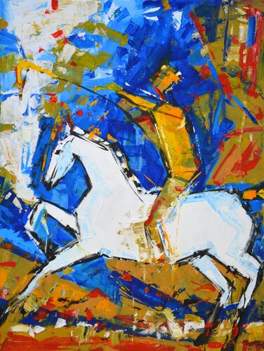 Rider di Iryna Kastsova, Pittura in vendita su Singulart