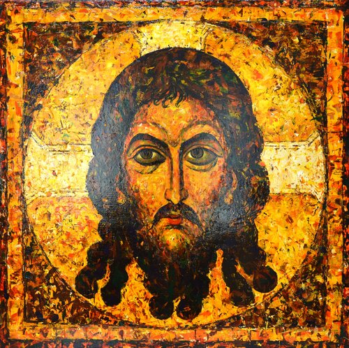 Jesus Christ 12 van Iryna Kastsova, Schilderij te koop op Singulart