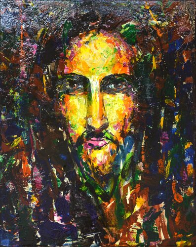 Jesus Christ 13 de Iryna Kastsova, Pintura a la venta en Singulart