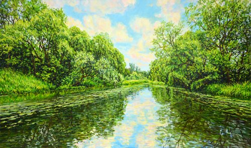 Summer landscape Iryna Kastsova