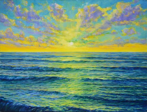 Sunset von Iryna Kastsova, Malerei kaufen auf Singulart