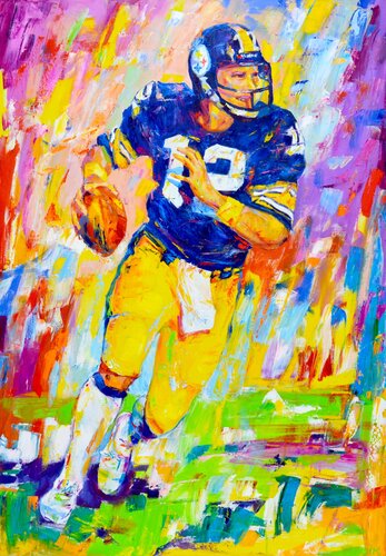 American football de Iryna Kastsova, Pintura a la venta en Singulart