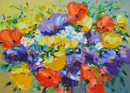 Bright mood par Iryna Kastsova, Peinture en vente sur Singulart