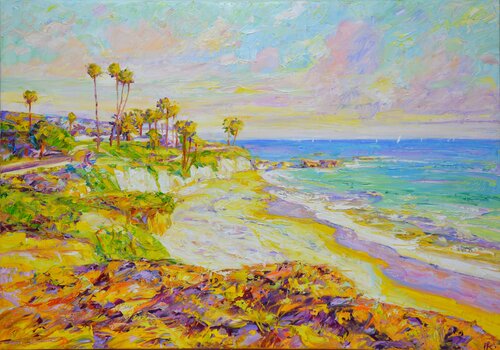 Laguna Beach par Iryna Kastsova, Peinture en vente sur Singulart