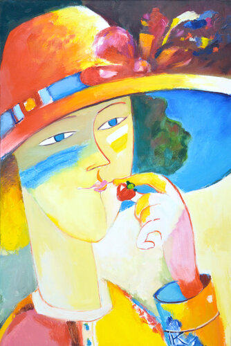 Strawberry mood. von Iryna Kastsova, Malerei kaufen auf Singulart