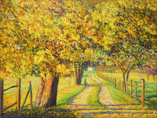 Autumn has come. von Iryna Kastsova, Malerei kaufen auf Singulart