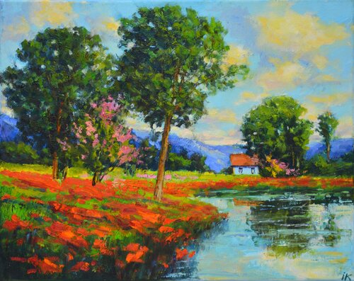 Provence de Iryna Kastsova, Pintura a la venta en Singulart