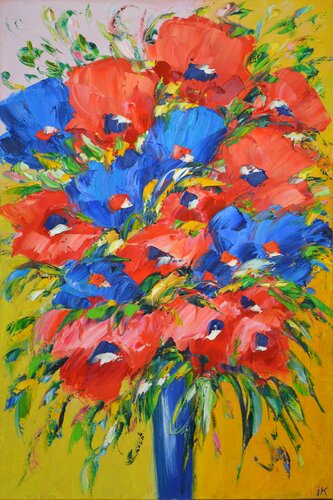 Anemones von Iryna Kastsova, Malerei kaufen auf Singulart