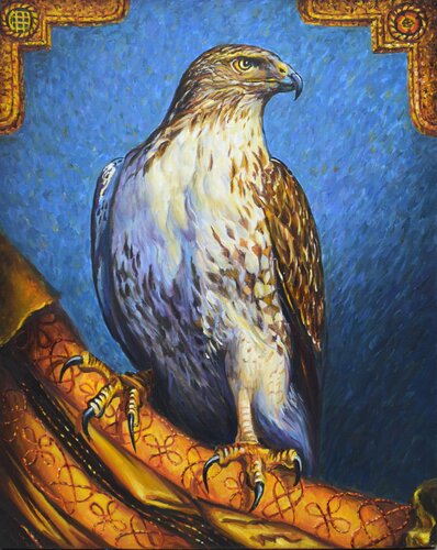 Falcon. di Iryna Kastsova, Pittura in vendita su Singulart