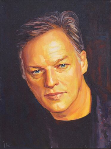 David John Gilmore van Iryna Kastsova, Schilderij te koop op Singulart