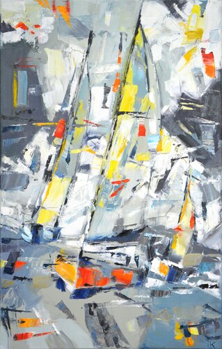 Regatta 33. par Iryna Kastsova, Peinture en vente sur Singulart