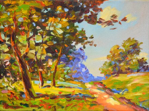 Sunny day. by Iryna Kastsova, Painting for Sale on Singulart