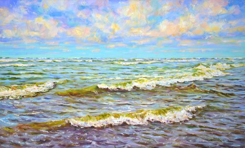 Sea. Waves. Iryna Kastsova