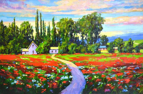 Summer in provence. Iryna Kastsova