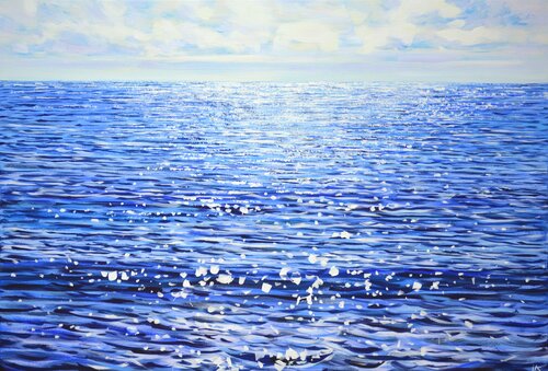 Glare on the water. Iryna Kastsova