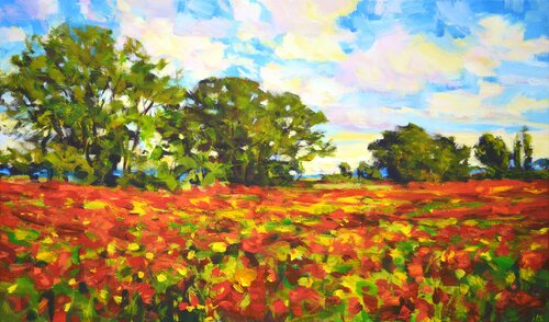Summer. Poppy field. Iryna Kastsova