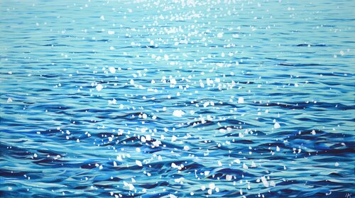 Light on the water par Iryna Kastsova, Peinture en vente sur Singulart