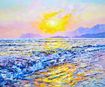 Ocean. Sunset 2. Iryna Kastsova