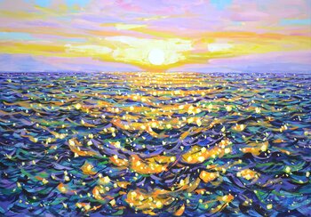 Ocean. Sunset 6. Iryna Kastsova