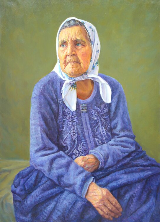 Grandma Olya. Iryna Kastsova