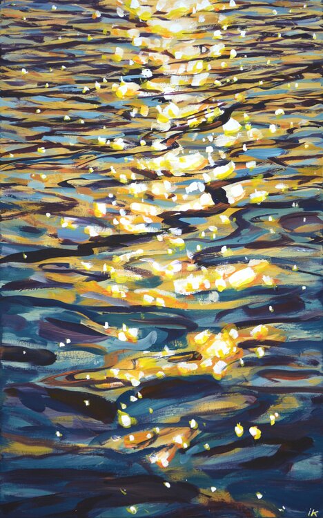 Evening sparks. Iryna Kastsova