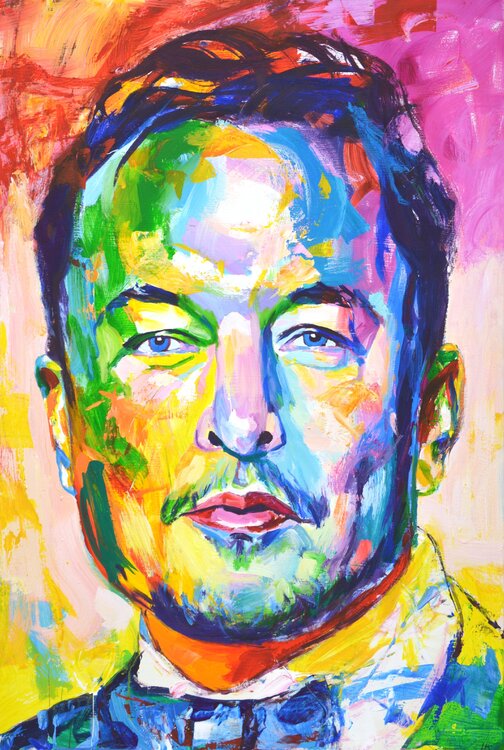 Elon  Musk Iryna Kastsova