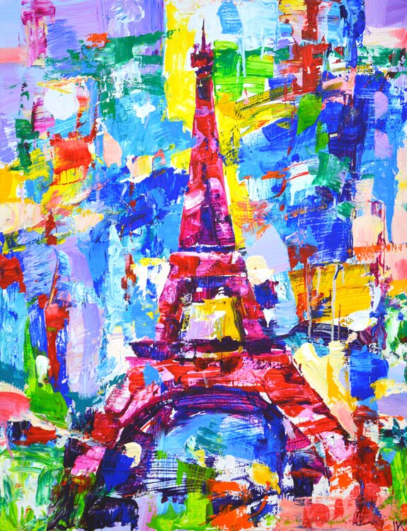 Eiffel Tower. Iryna Kastsova