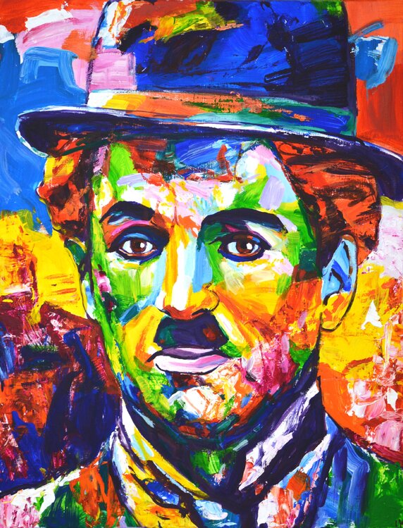 Charlie Chaplin Iryna Kastsova