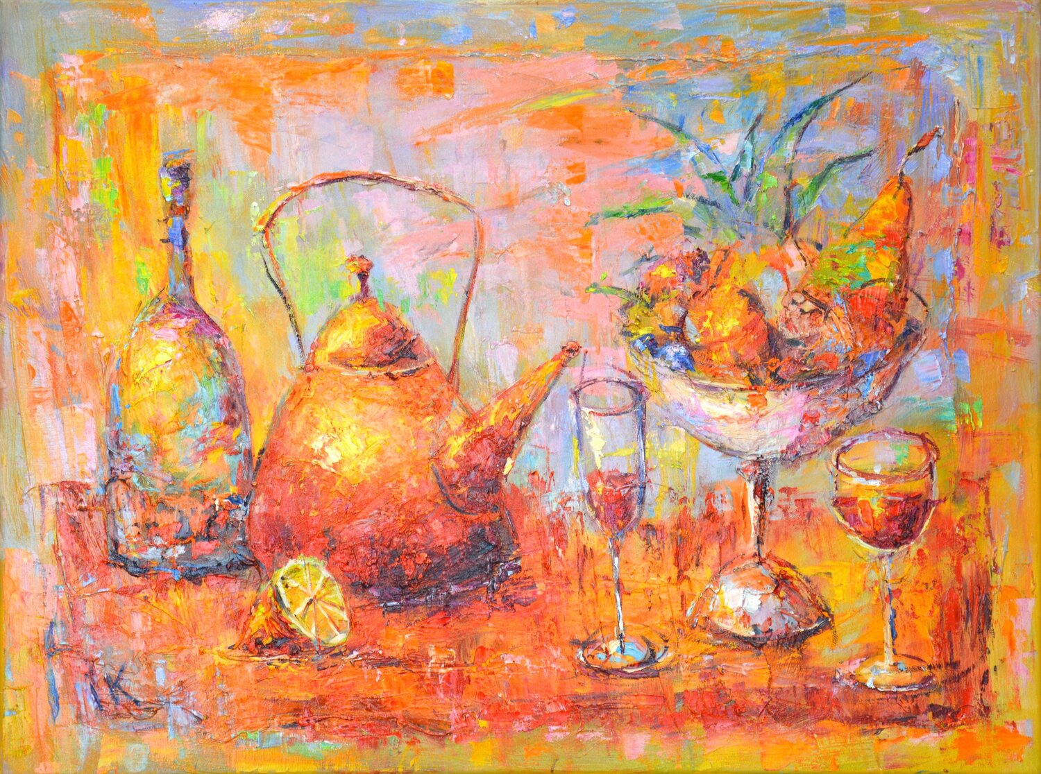Fruit still life. Iryna Kastsova