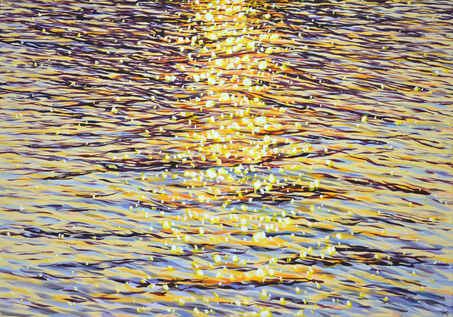 Gold placer. Iryna Kastsova