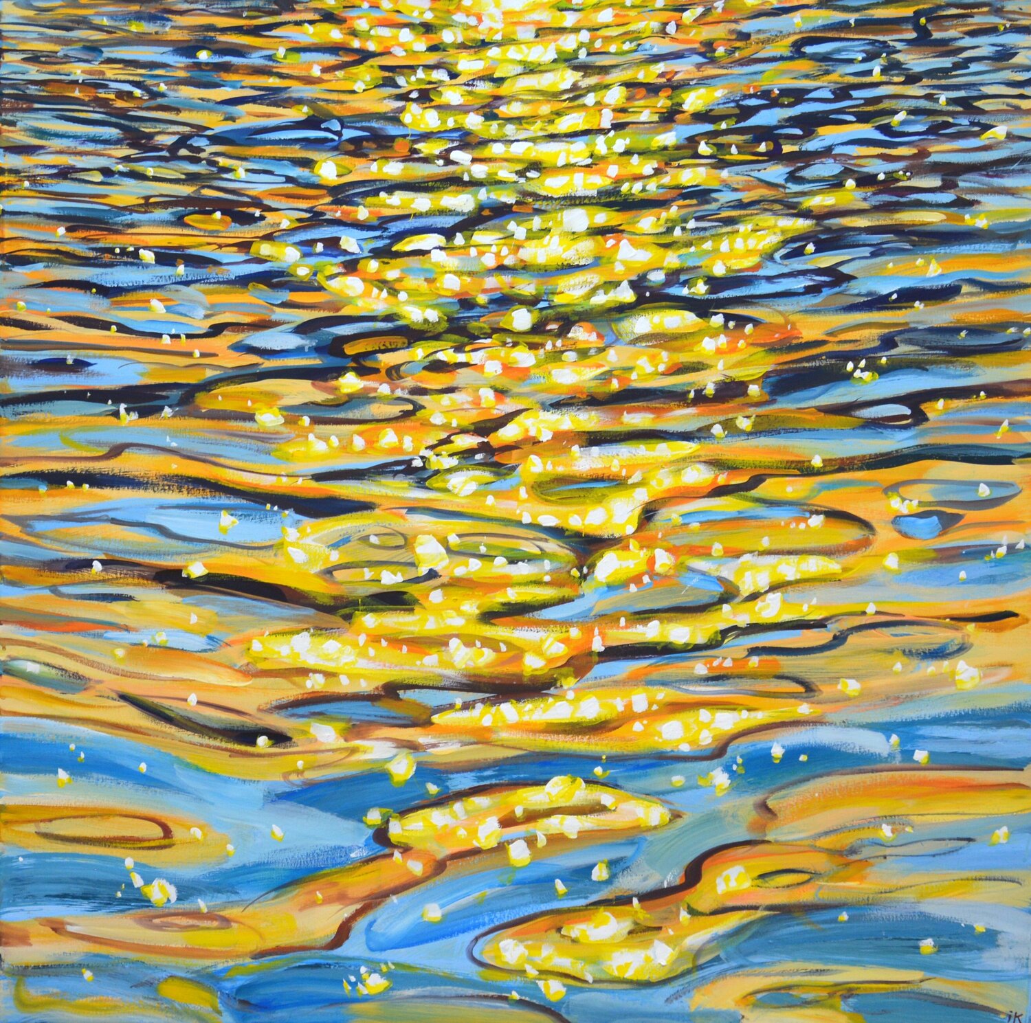 Reflection on the water. Iryna Kastsova