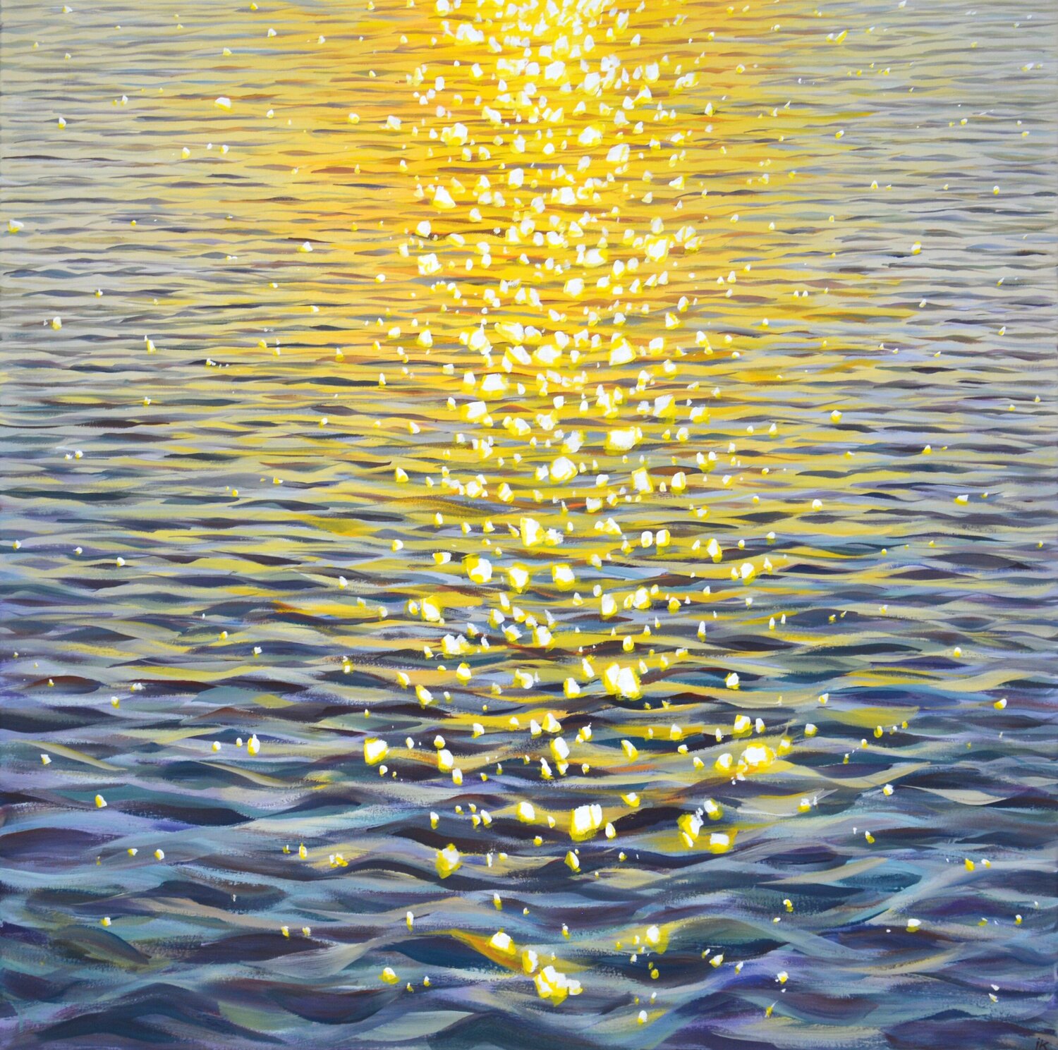 Warm sunset light. Iryna Kastsova