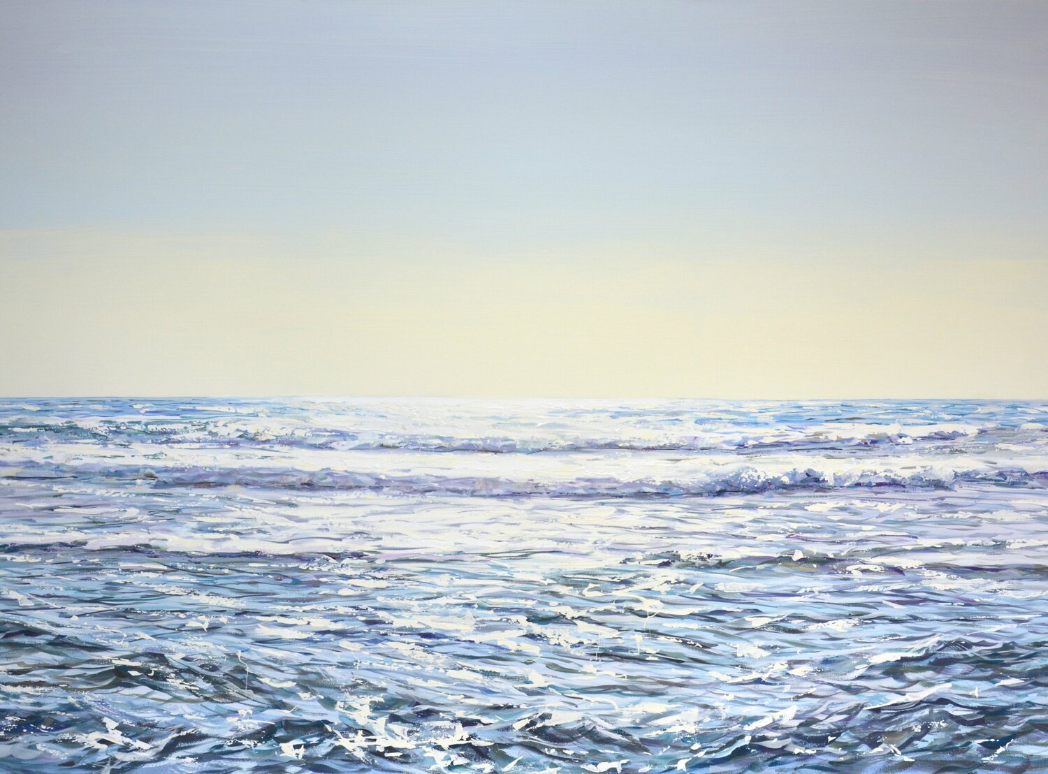 The serenity of the ocean. Iryna Kastsova Originalgemälde zu verkaufen