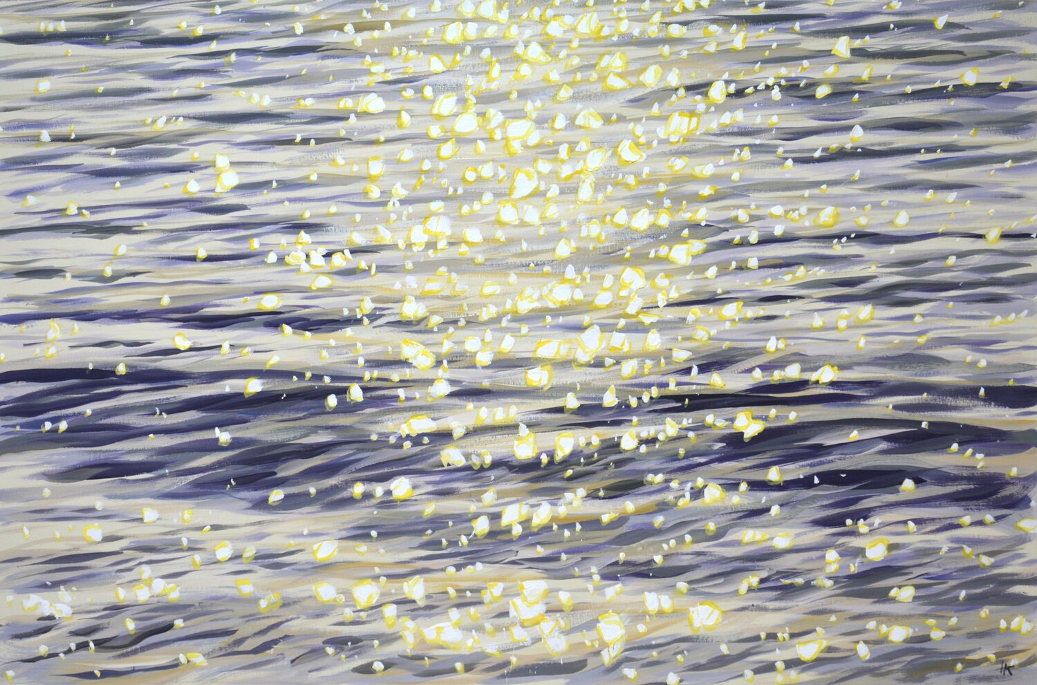 Magic glare on the water. Iryna Kastsova