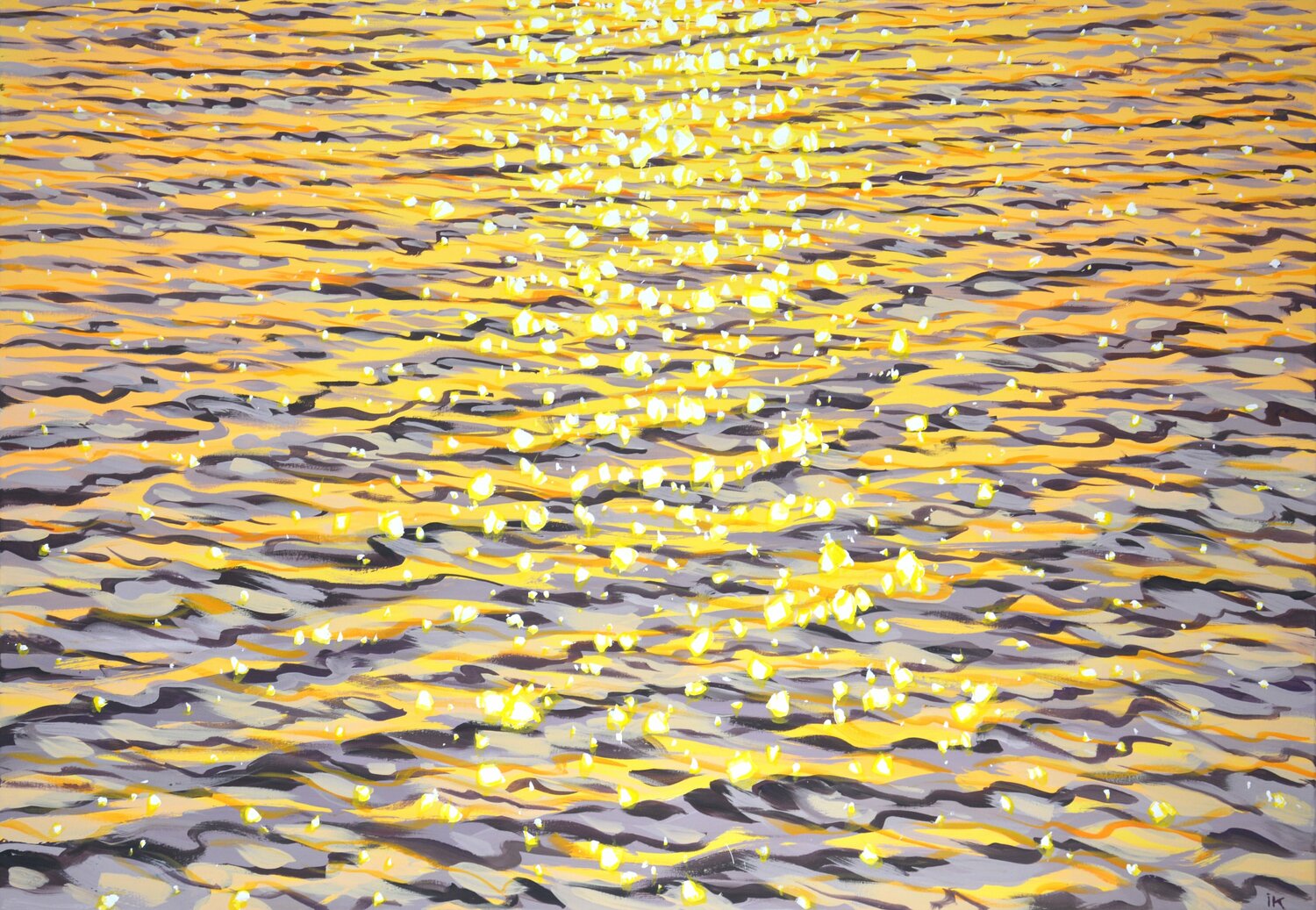 Light. Amber evening. Iryna Kastsova