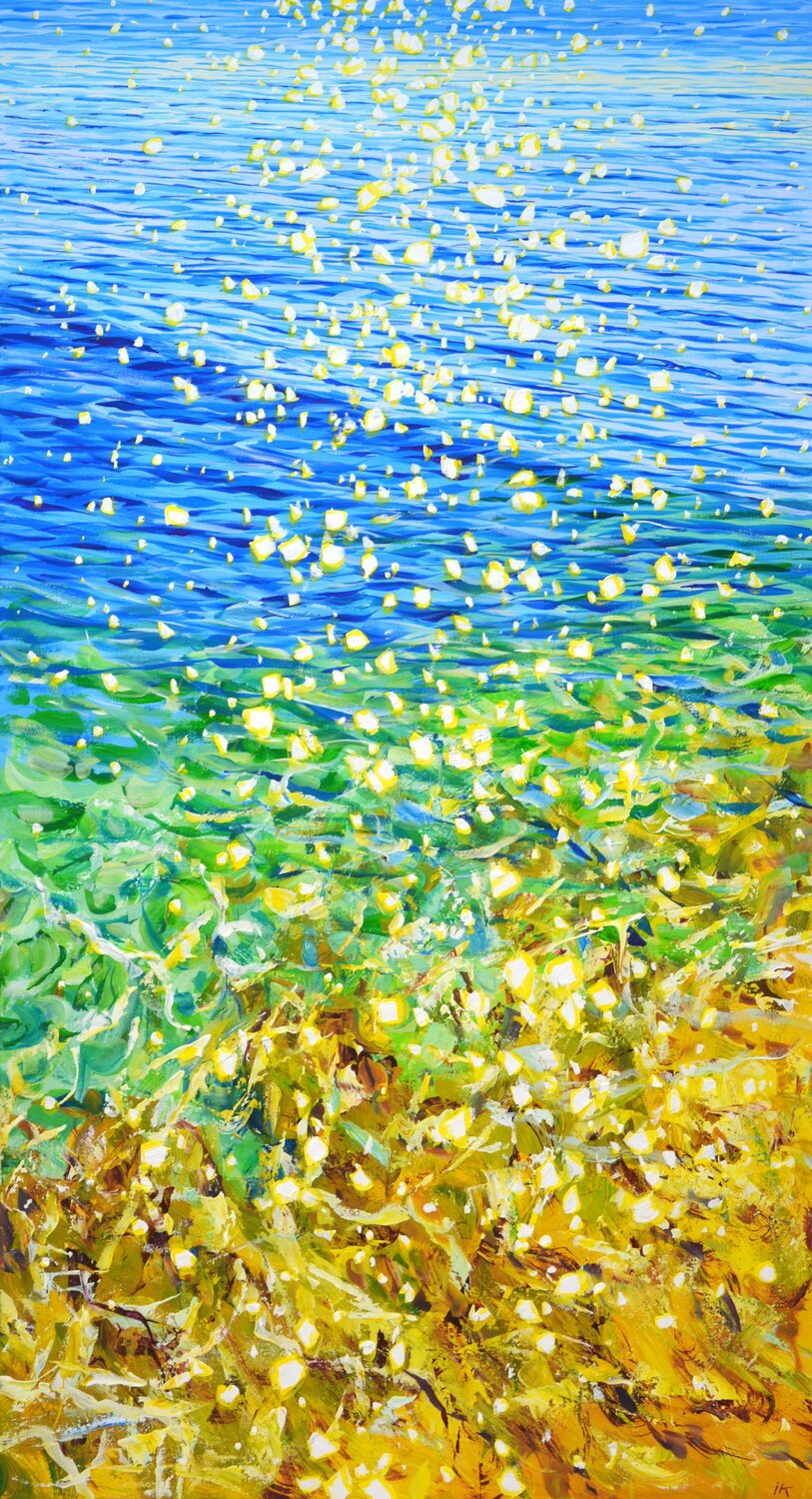 Glare of the sun on the water 5. Iryna Kastsova